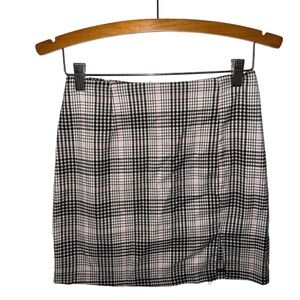 Wild fable Plaid Mini Skirt D15